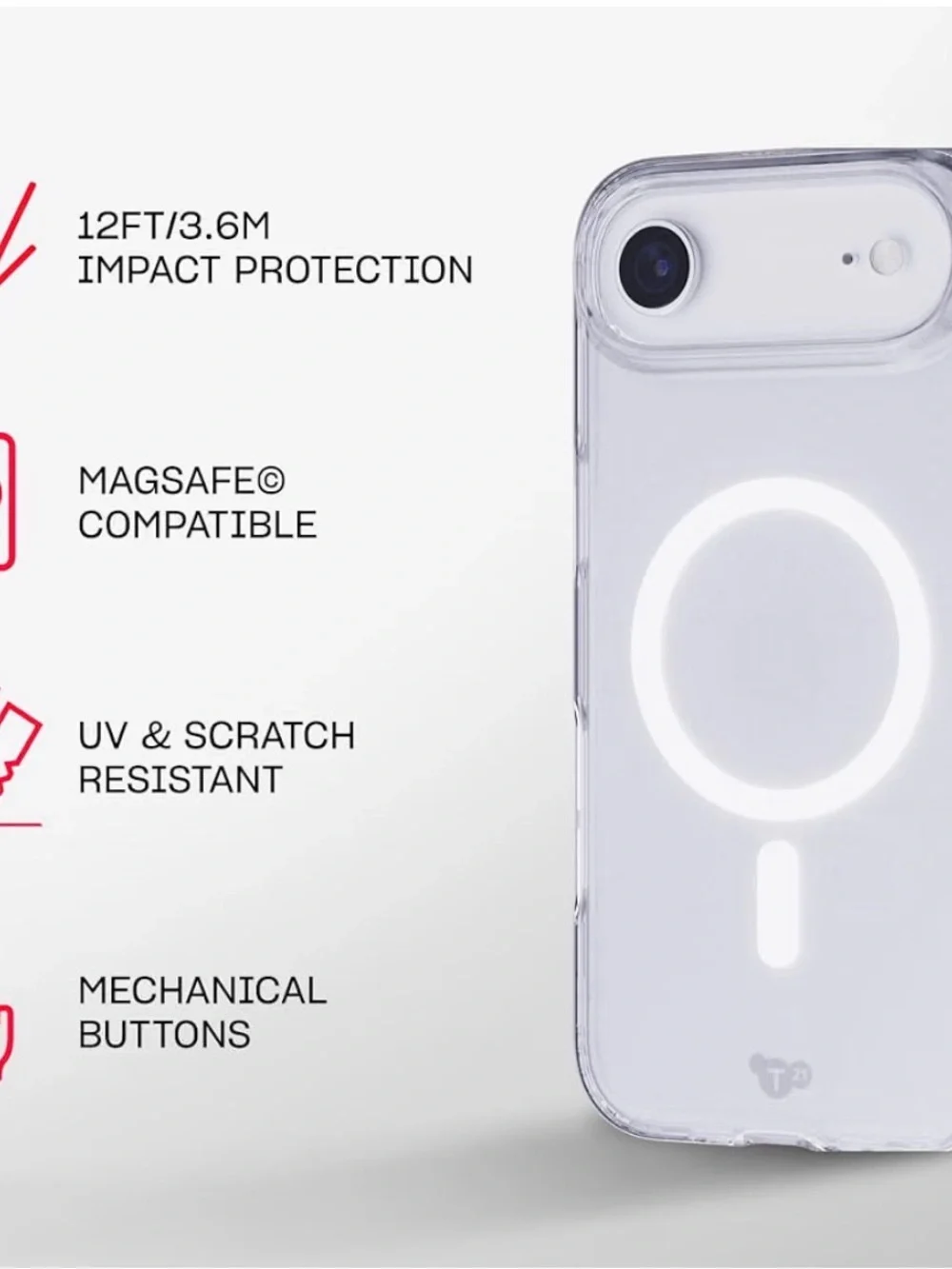 Tech21 EvoClear Clear iPhone 6.6